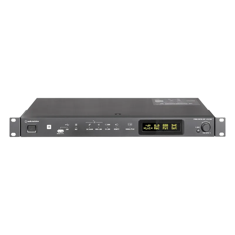 Unidad de Control Híbrida | Sistema de Conferencias Profesional | Control Infrarrojo y Cableado | Grabación USB Integrada | Audio Digital 24-bit AUDIO-TECHNICA ATUC-IRCU
