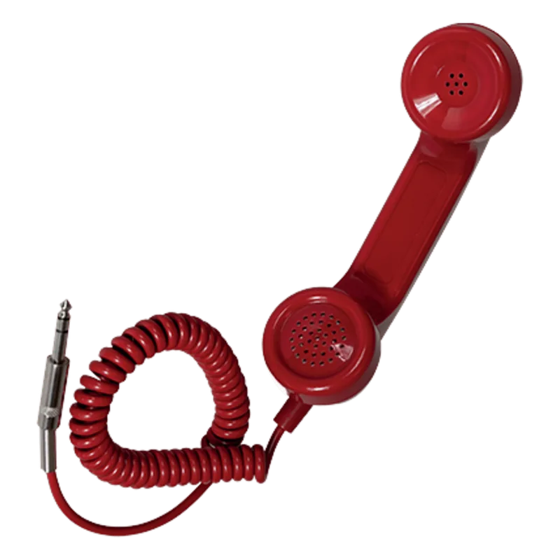 Auricular para el teléfono de emergencia. Con conector jack 6,3 mm. INIM ELECTRONICS IFFT-PHONE