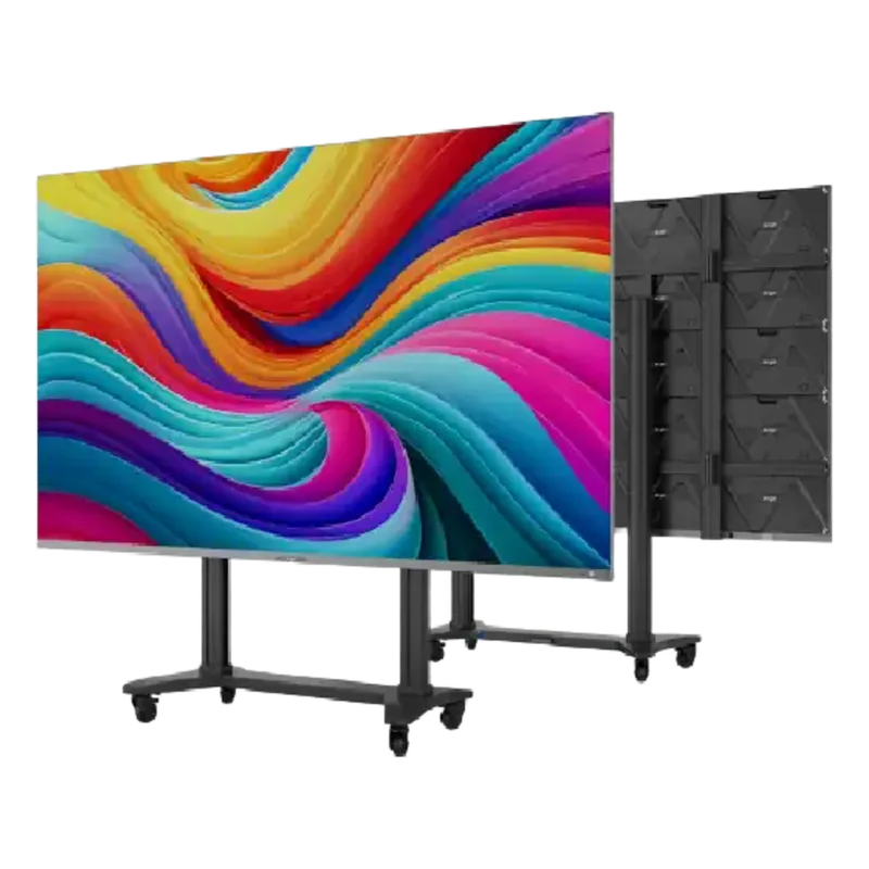 Modulo LED All-In-One / Serie ICON ABSEN / 136 Pulgadas / Pitch 1.5 mm / COB / Sistema Operativo Android / Montaje de Piso Motorizado / Flight Case X136-F