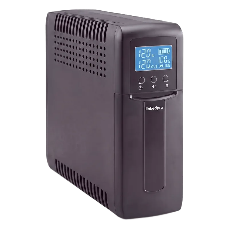UPS de 850 VA/510 W, Topología Línea Interactiva, Entrada 120 Vca NEMA 5-15P, Tipo Mini Torre, Con 9 Tomas NEMA 5-15R LINKEDPRO BY EPCOM LPPRIME1000