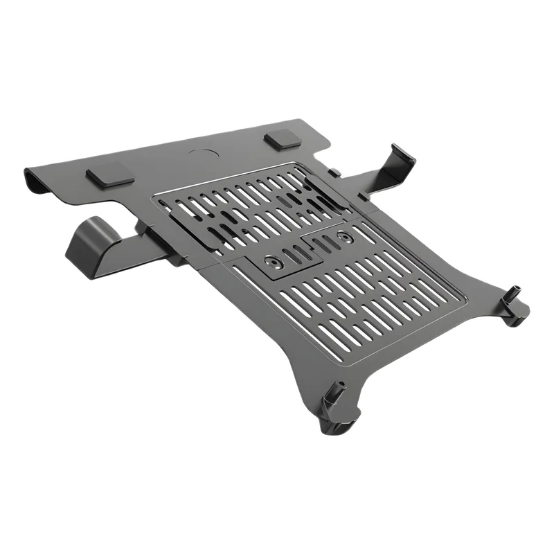 NB-EPCOM FP-2 / Soporte Ergonómico para Laptop / Compatible 13"-17" / Grosor 5-21 mm / Ajuste Deslizante / Instalación Paso a Paso / Incluye Accesorios de Fijación FP2NB