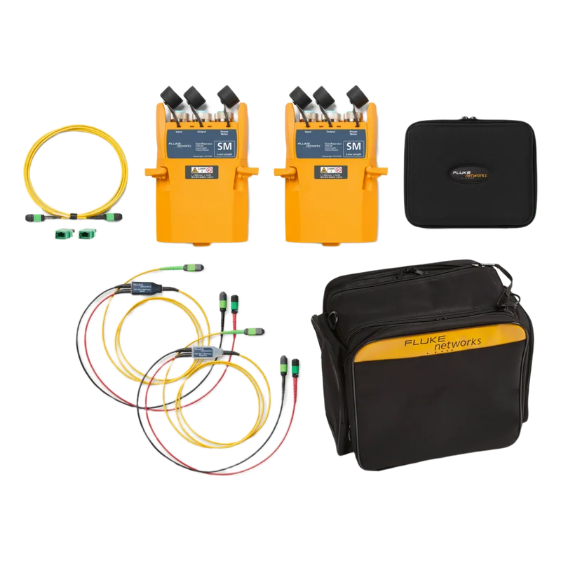 Kit de Extensión de Módulos de Certificación Fibra Óptica Monomodo MPO / CertiFiber Max / Cables de Referencia / Incluye Maletín Versiv-XL FLUKE NETWORKS CFM-S-ADD