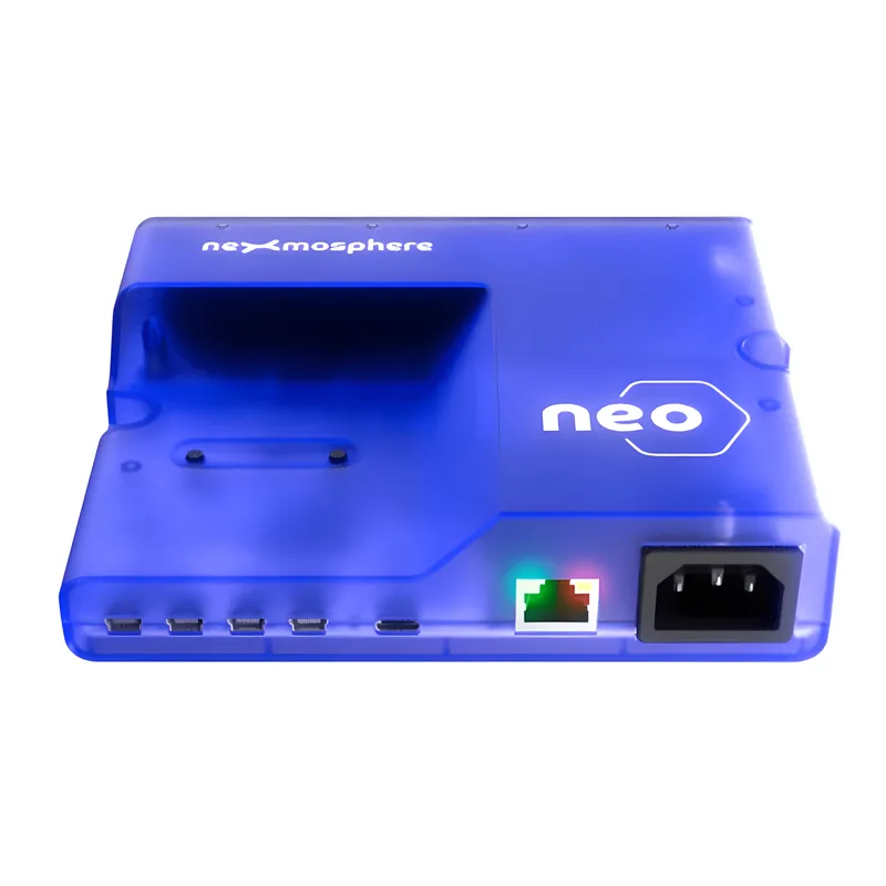 Controlador de Potencia NEO-640 / 4 Salidas 10A / Medición Individual / 4 X-talk / USB-C + Ethernet / 16 Horarios / Sensmi NEXMOSPHERE