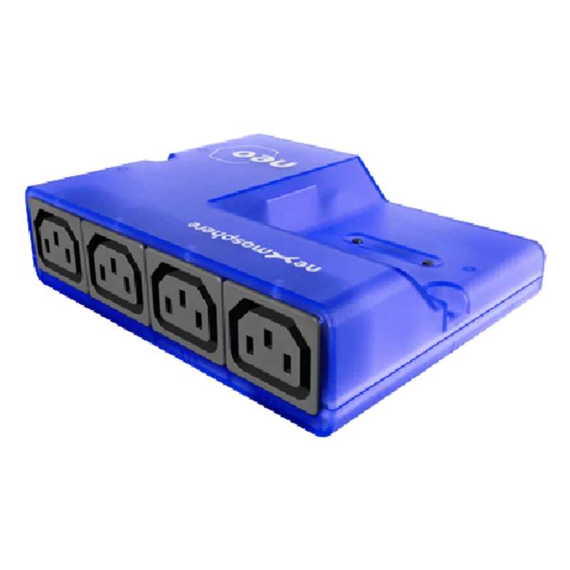 Controlador de Potencia NEO-540 / 4 Salidas 10A / 16 Horarios / Soft-Fuse / Watchdog / 4 X-talk / USB-C / 300 g NEXMOSPHERE