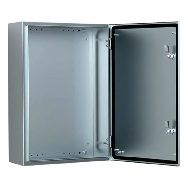 Gabinete de Acero Inoxidable 304L ASR IP66 / 600x400x210 mm (23.6x15.7x8.3 in) / 2 Cerraduras / Montaje Placa 2 mm HOFFMAN ASR0604021