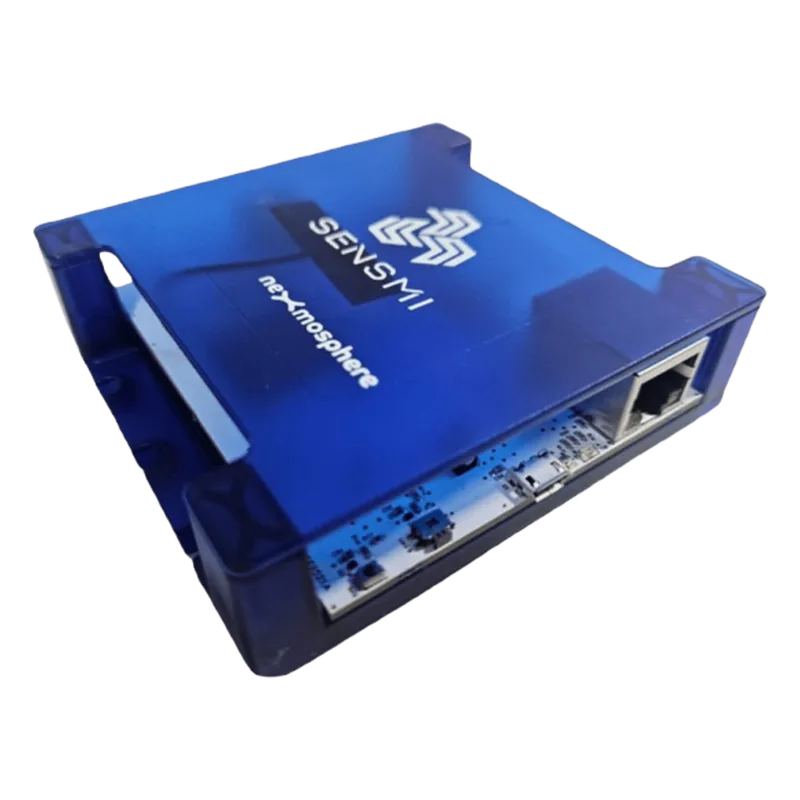 Gateway Sensmi NX-S1 / Plataforma de Analítica Comportamental / Ethernet + Wi-Fi + USB / Nexmosphere + BlueZoo / Dashboard Cloud