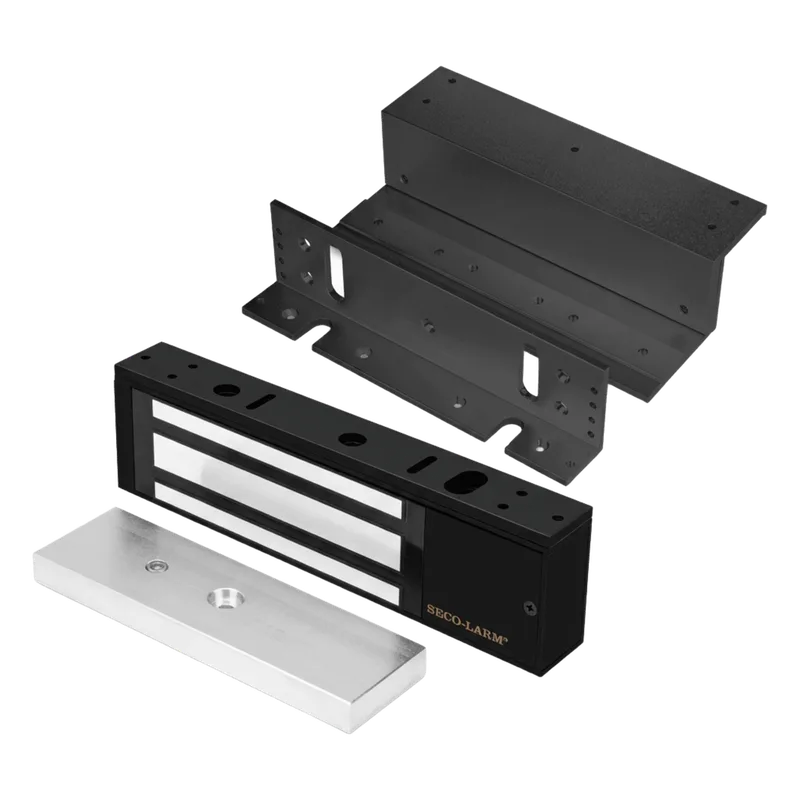 Kit Para Control de Acceso Incluye Chapa Magnética de 1200 Lbs / Montaje En Z y L / Uso Interior / Certificación UL / En Color Negro / Diseño Elegante ENFORCER SECOLARM E941SB1K2PQ/KITZ