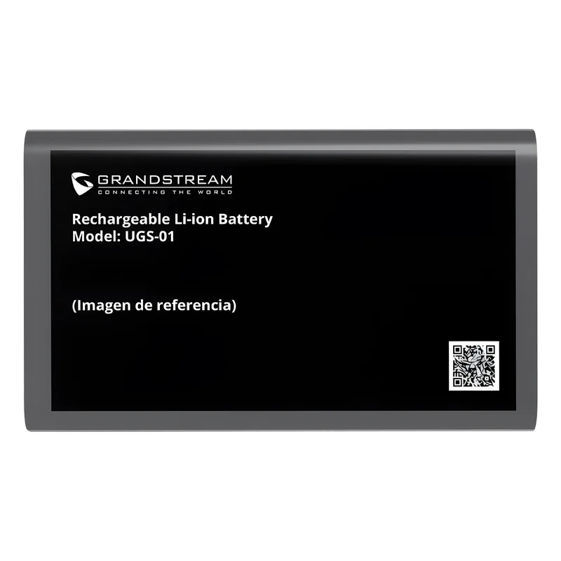 Batería de Iones de Litio UGS-01 / Repuesto para DP725, DP730, WP810, WP816, WP820, GMD1208, GVC3220 / 1500mAh 3.8V / Protección PCM / Circuito de Seguridad HY2113 / Material ABS+PC / Clasificación 94-V0 GRANDSTREAM