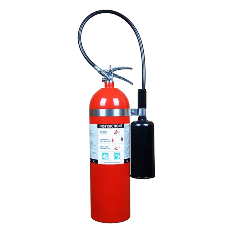 Extintor de dióxido de carbono CO2, para fuegos clase B y C, listado UL, 15 lb (6.8 kg). VICTORY CO15LB