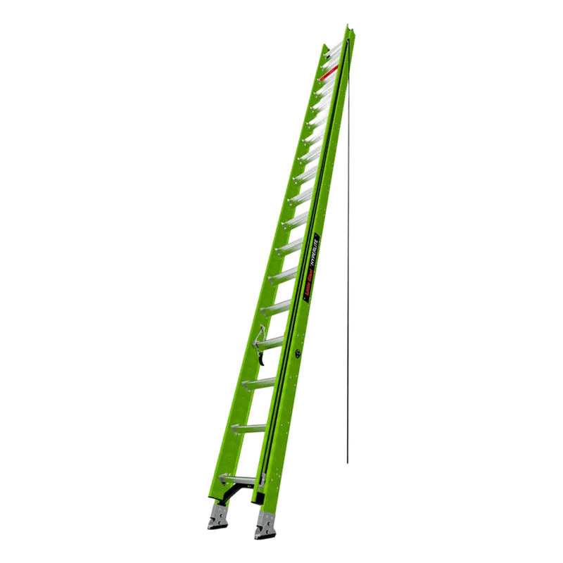 Escalera de Extensión de Aluminio + Fibra de Vidrio HYPERLITE de 10.9 m (36 ft) / Capacidad 300-375 lb (136-170 kg) / No. de Parte 17736. Little Giant Ladder Systems HYPERLITE-36-IA