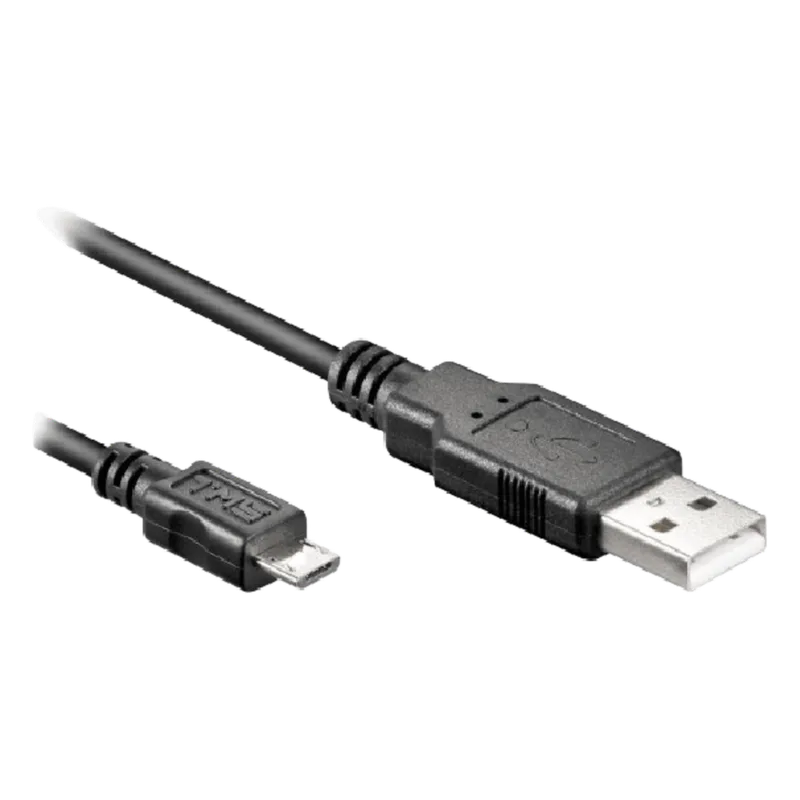 Cable Nexmosphere Nano / USB-A a Micro USB / Split 2.5 mm DC / 1.2 m (3.9 ft) / Negro / Comunicación y Alimentación CA-UD5B