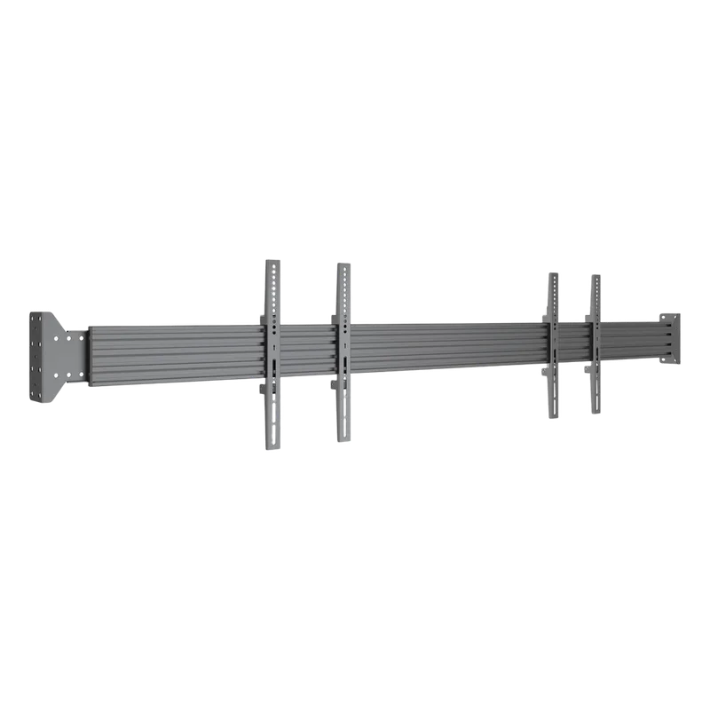 Sistema de Montaje en Pared / Rieles 2000 mm (78.7 in) / Estructura Modular / Soporte Ajustable / Incluye Herramientas y Tornillería Completa EPCOM INDUSTRIAL LFWW2X1U