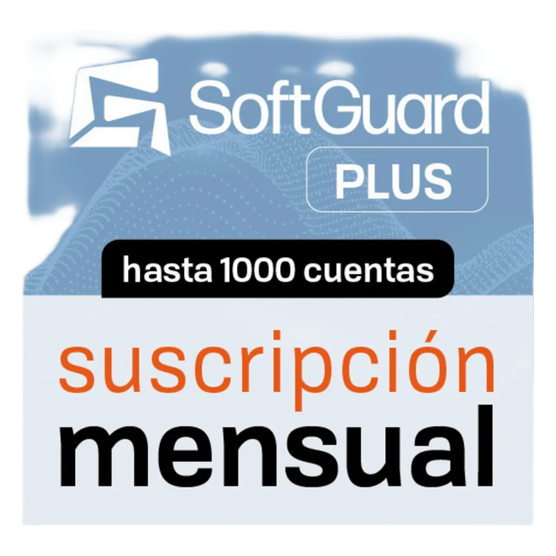 SoftGuard PLUS (Licencia Mensual) / Software de Monitoreo / Plataforma Integral / Central de Alarmas / Video / GPS / Apps Móviles / CRM SGPLUS1000M