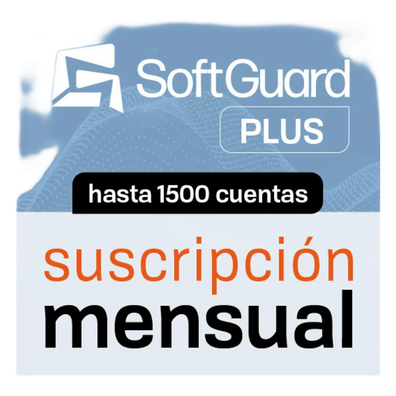SoftGuard PLUS (Licencia Mensual) / Software de Monitoreo / Plataforma Integral / Central de Alarmas / Video / GPS / Apps Móviles / CRM SGPLUS1500M