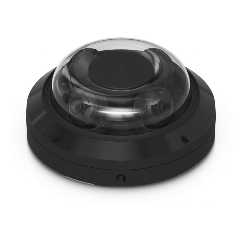 Cámara Multisensor AI de 32 MP con 4 Lentes Ajustables, Zoom Óptico 2.33×, Cobertura IR 360°, Motor AI Multi-TOPS y Alimentación PoE++ para Monitoreo de Amplia Cobertura UBIQUITI UVC-AI-MS-4-B