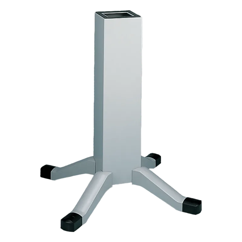 Pedestal de Acero con Patas para Gabinete HMI / 914 x 102 x 102 mm / Acero Suave / Pintura en Polvo Gris ANSI 61 / Altura Ergonómica 914 mm (36 in) HOFFMAN AP36L44