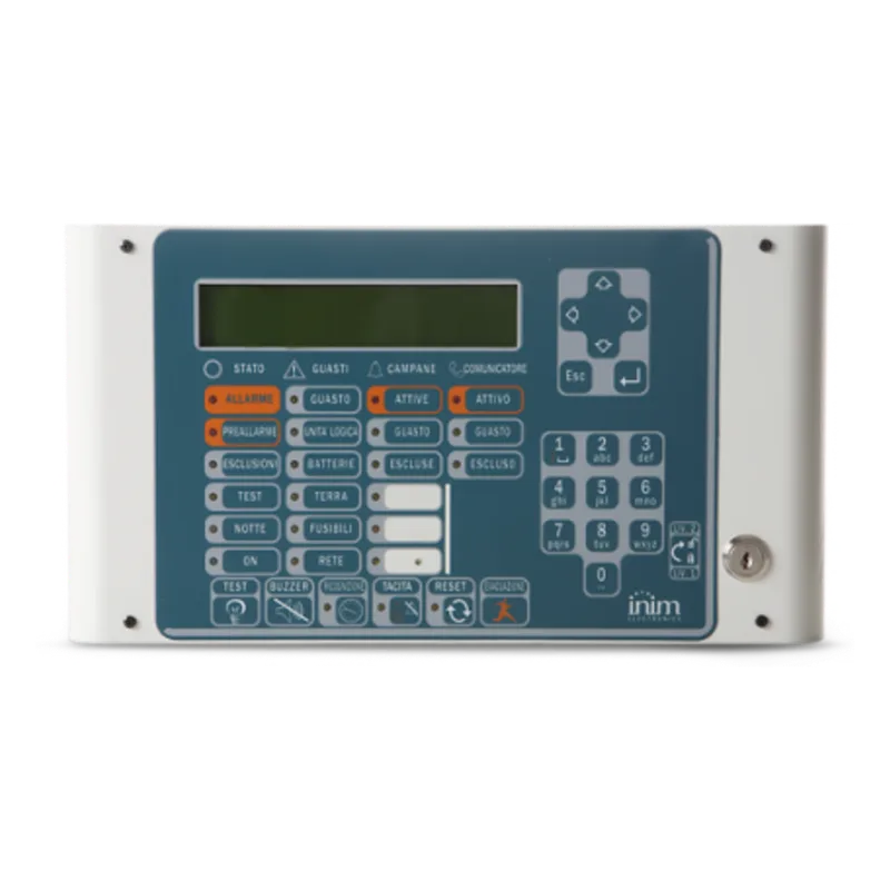 Panel Repetidor Remoto | SmartLetUSee LCD | Control y Visualización | Compatible SmartLoop-SmartLight-SmartLine | RS485 1000 m (3280.8 ft) INIM ELECTRONICS SMARTLETUSEE/LCDLITE