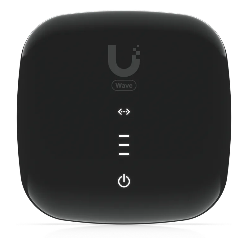 Unidad Óptica GPON con Puerto 2.5 GbE, Velocidades de hasta 1.2 Gbps de Subida y 2.5 Gbps de Bajada, Alcance de hasta 20 km UBIQUITI WAVE-FIBER-ONU