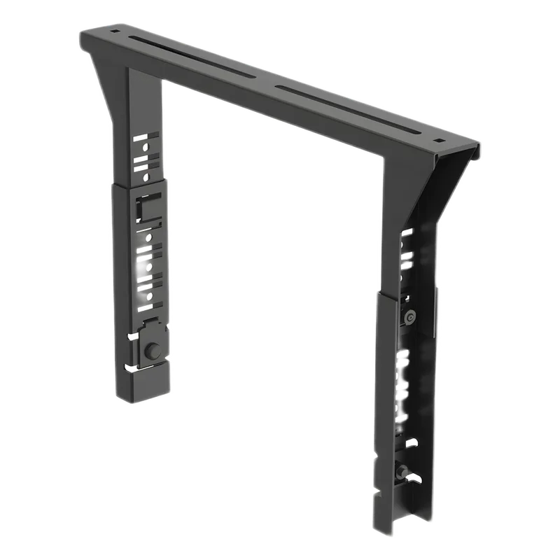Soporte Tipo Trapezoidal Apilable, para Charolas Wire Basket de 300 mm (12 pulgadas) de Ancho, Color Negro. PANDUIT PWB12FRTBBL