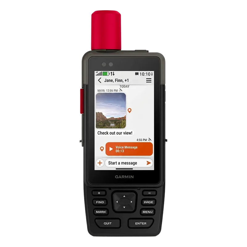 GPS Táctico Multifuncional H1i Plus / Pantalla TFT Transflectiva 3.5" / Multibanda / GPS+Galileo+BeiDou+QZSS+IRNSS / Cámaras Frontal 5MP + Trasera 8MP / IP67 MIL-STD-810 / Batería 48h inReach / 64GB Memoria GARMIN 10-02921-00