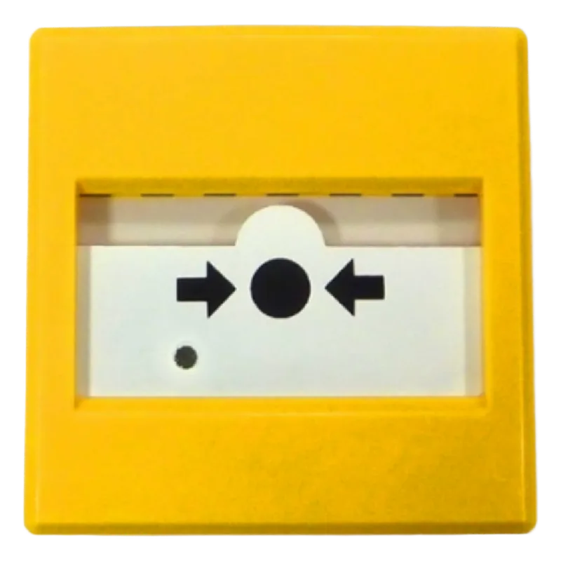 Pulsador Antiincendio Convencional | EN54-11 | Restablecible con Llave | LED Multicolor | 10-30V DC INIM ELECTRONICS IC0020Y