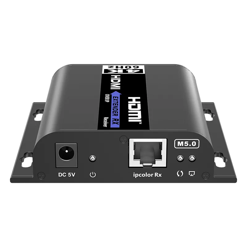 Kit Extensor HDMI | AV sobre IP | Solo Receptor | 4K@60Hz | 120 m | HDMI 2.0 | HDCP 2.2 | 18 Gbps | Conexión 1:1 , 1:N, N:1 , N:N | IR Bidireccional | Compatible con App iMMS EPCOM TITANIUM TT-483RX