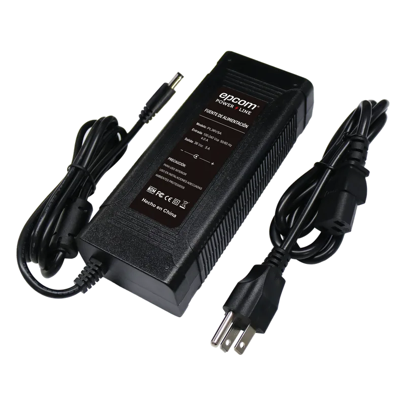 Fuente de poder / 36 Vcc Regulados / 5 Amp / Voltaje de Entrada de 100 - 240 VCA EPCOM POWERLINE PL-36V-5A