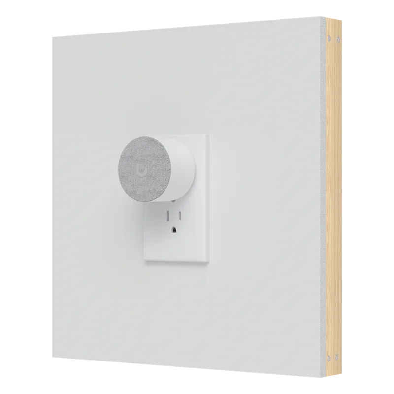 UniFi Protect WiFi Smart Chime Plug-in para Timbre Inteligente, Sonido de Altavoz Hasta 80dB, Conexión Inalámbrica Auto-Link, Instalación Directa a Toma AC UBIQUITI UP-CHIME