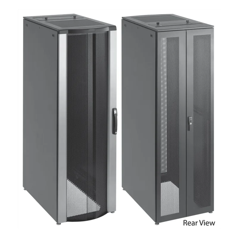 Gabinete de Telecomunicaciones de 45 UR ProLine FloTek, 606 mm de Ancho, 899 mm de Profundidad, Color Negro HOFFMAN PSCPC2169B