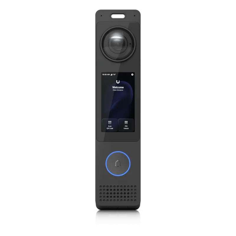 UniFi UVC-G6-Pro-Entry Sistema Inteligente de Control de Acceso con Cámara 12MP, Audio Bidireccional, Pantalla Táctil de 3", Integración Nativa con UniFi Protect y UniFi Access UBIQUITI