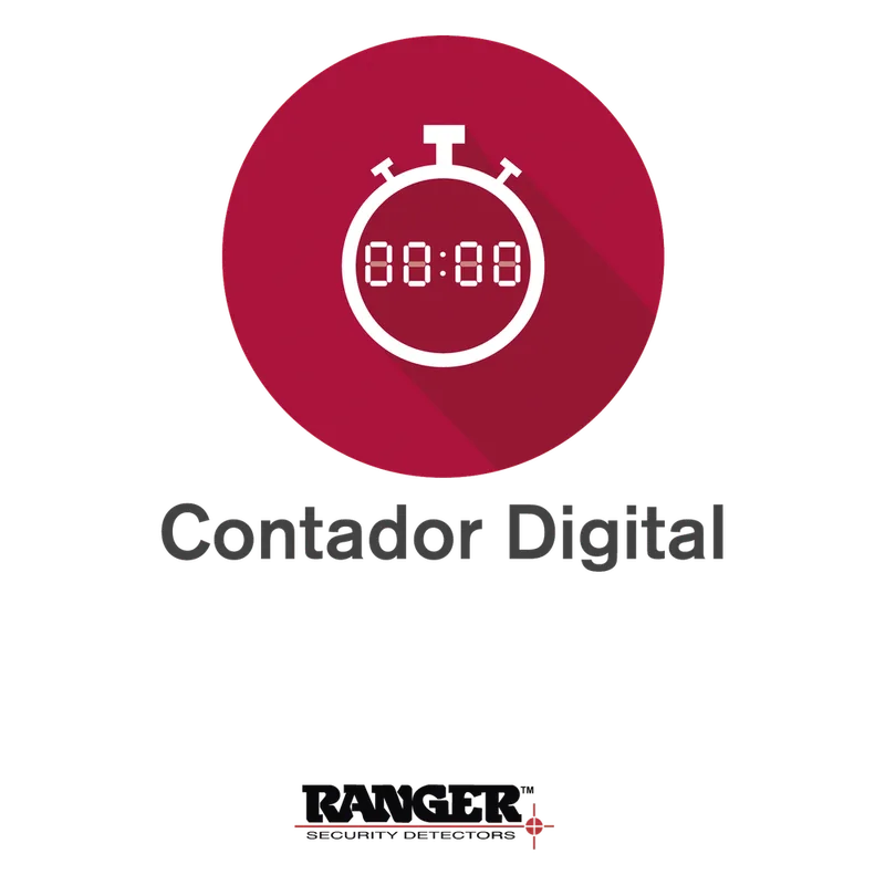 Contador Digital Para Arcos Ranger INTELLISCAN Solo Para Equipos Bajo Pedido / No Compatible con Arcos ya Instalados o Fabricados RANGER SECURITY DETECTORS OPCION-CD