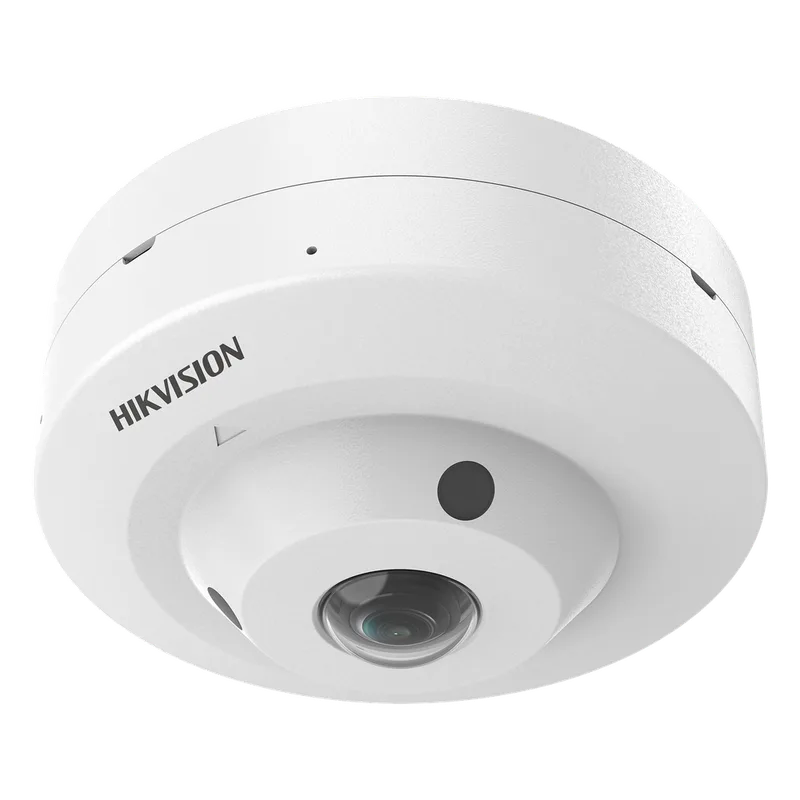 Fisheye TURBOHD 3K (5 Megapixel) / Lente 1.8 mm / 180° FOV / Micrófono Integrado / Dual Light / Exterior IP67 / Antivandalico IK08 / Plástico HIKVISION DS-2CE52K0T-LPS