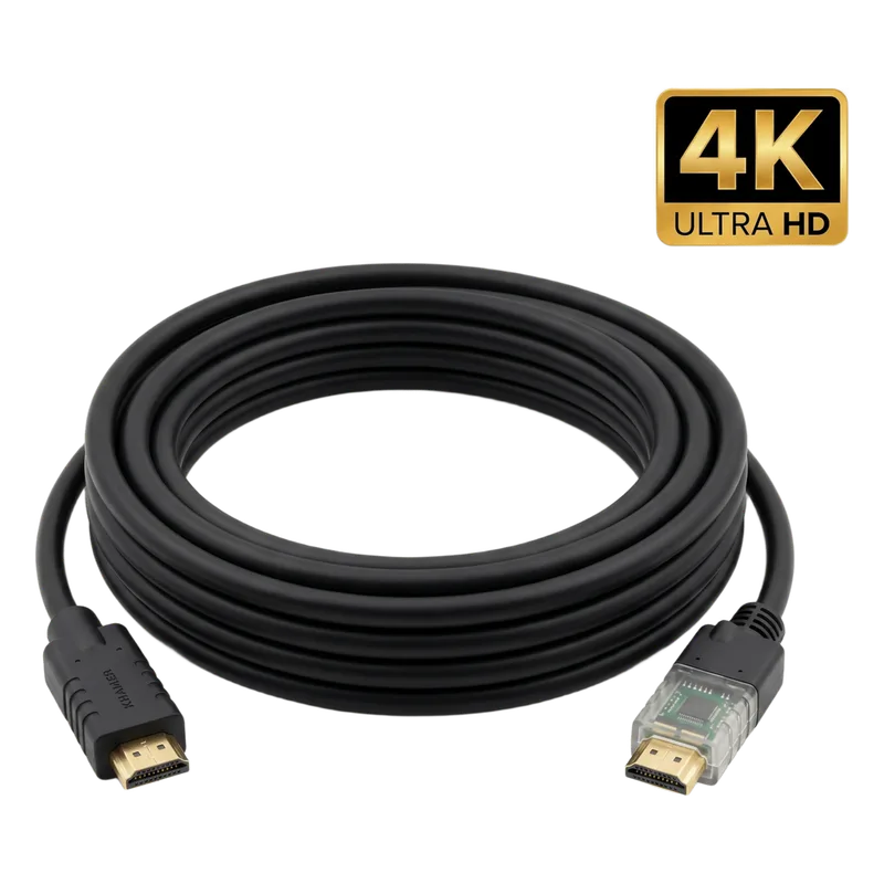 Cable HDMI Activo 4K a 60Hz | HDR, Triple Blindaje, K-Lock | CA-HM (25 mts / 82 ft) KRAMER CA-HM-82