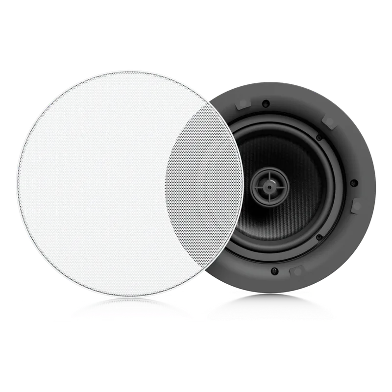UniFi In-Ceiling Speaker Altavoz Empotrable de Techo / Woofer 6.5" 130W / Tweeter 1" Pivote ±15° / 8 Ohms / Cobertura Simétrica Axial de 90° / NDAA Compliant UBIQUITI UACC-IN-CEILING-SPEAKER