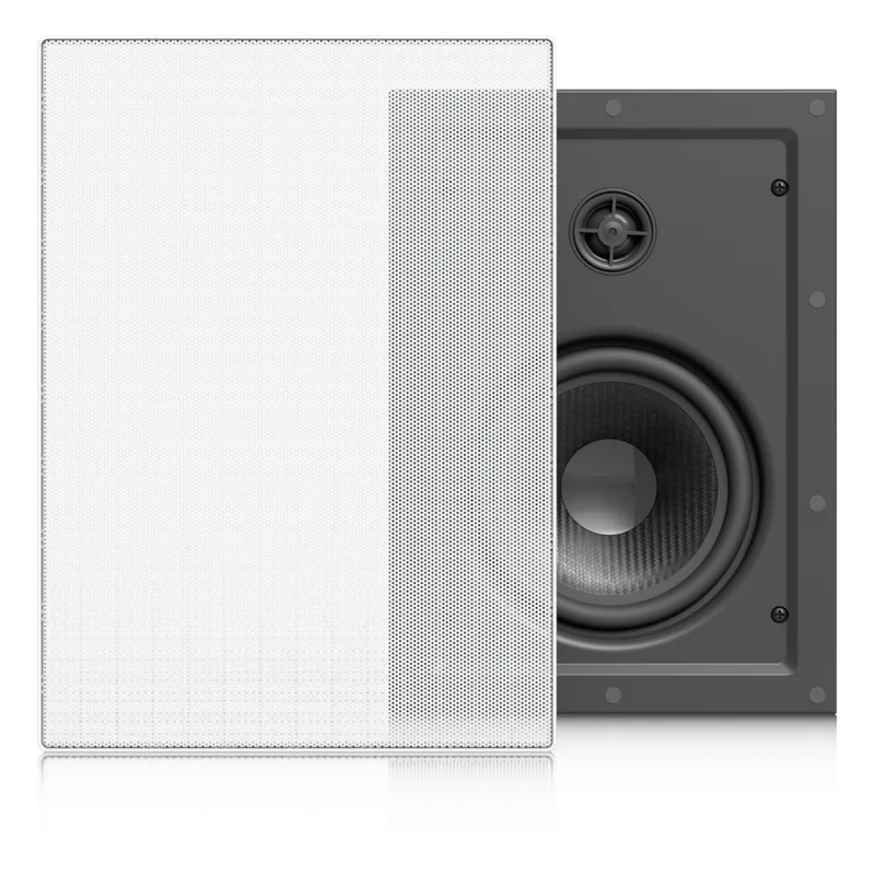 UniFi In-Wall Speaker Altavoz Empotrable de Pared / Woofer 6.5" 130W / Tweeter 1" Pivote ±15° / 8 Ohms / Cobertura Simétrica Axial de 90° / NDAA Compliant UBIQUITI UACC-IN-WALL-SPEAKER