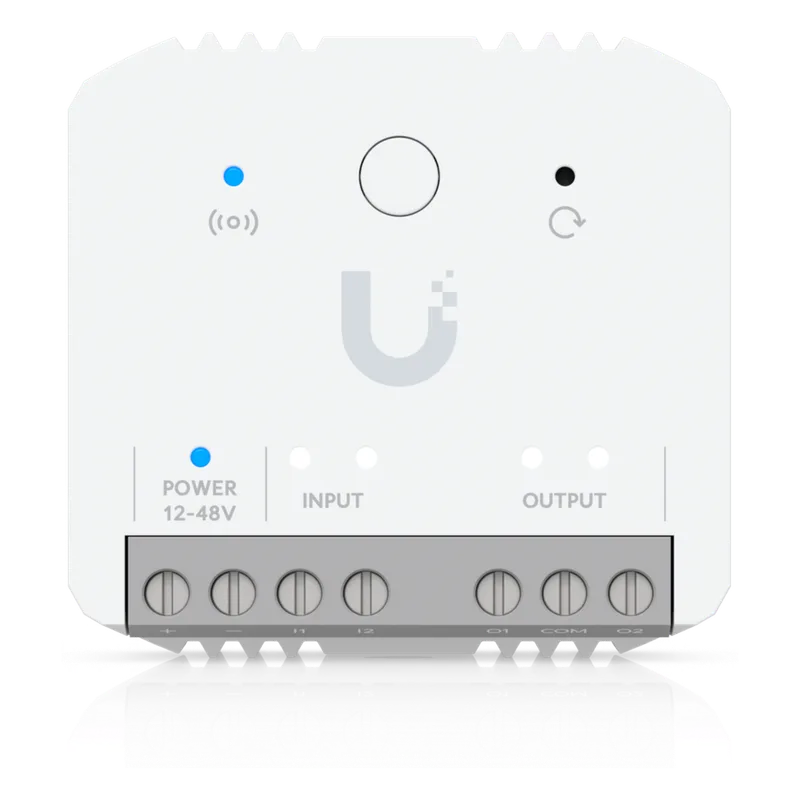 Relé Inteligente SuperLink / 10A Contacto Seco / 12-48Vcc / I/O Interfaces / Integración UniFi Protect / Alcance 2 km UBIQUITI USL-RELAY