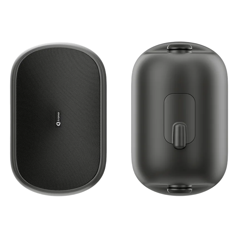 Altavoz All-Weather 6.5" | 2 Vías | Montaje Pared | PoE++ | Dante | IP66 | DSP Integrado | Mezclador 2 Canales | Control API KRAMER AW-6D-BK