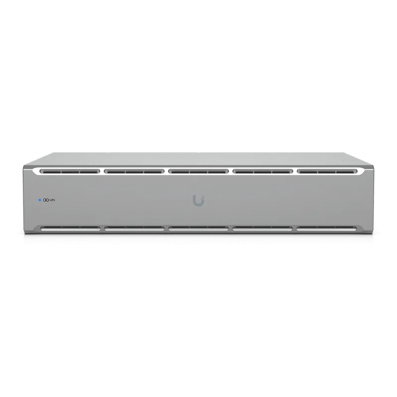 UniFi UPS Rackmount / 1.5kVA 1000W / 8 Contactos NEMA 5-15R / Batería Reemplazable 216Wh / 8 Minutos Autonomía Media Carga / Graceful Shutdown UNVR-UNAS / Soporte NUT UBIQUITI UPS-2U