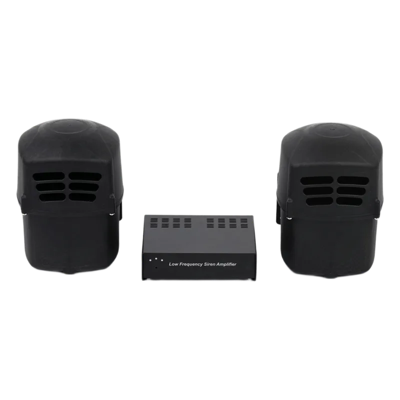 Sirena 8 ohms y Bocina 16 ohms de baja frecuencia para vehículos de emergencia EPCOM INDUSTRIAL SIGNALING XLF-SS-100