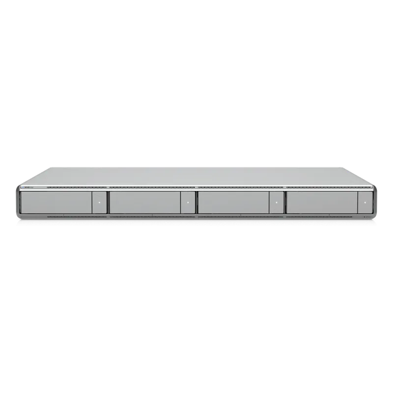 UNVR G2 UniFi Protect 1U con 4 Bahías para Discos Duros, Soporte para hasta 60 Cámaras HD, 50 Cámaras 2K o 30 Cámaras 4K, Puerto 10G SFP+ y 2.5GbE, Análisis Edge-AI Integrado UBIQUITI UNVR-G2