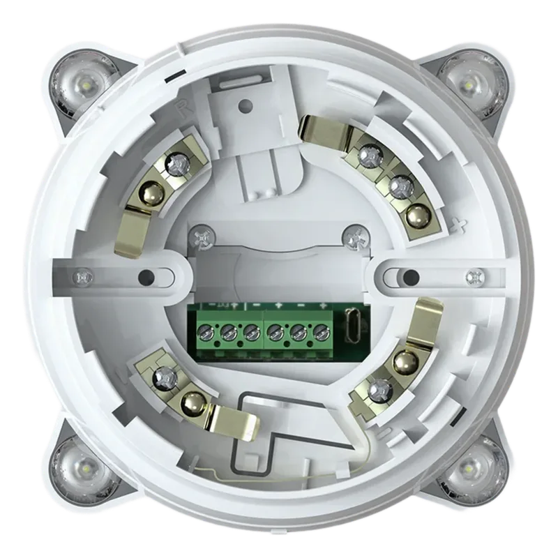 Base Direccionable con Indicador Óptico-Acústico / 98 dB / 14 a 104 Tonos / Serie Enea / INIM Electronics ESB1021