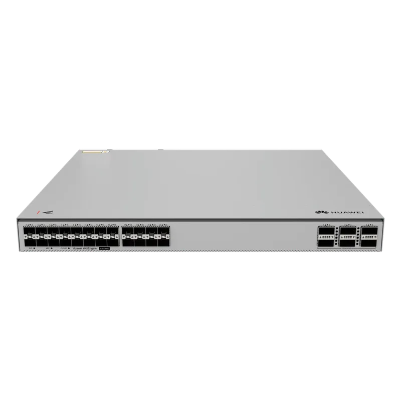 Switch 10GE Core / 24 Puertos 10GE SFP+ / 6 Puertos 100GE QSFP28 / Switching 1680 Gbps / Forwarding 1250 Mpps / iStack / Gestión Cloud / SME HUAWEI S630-24X6C