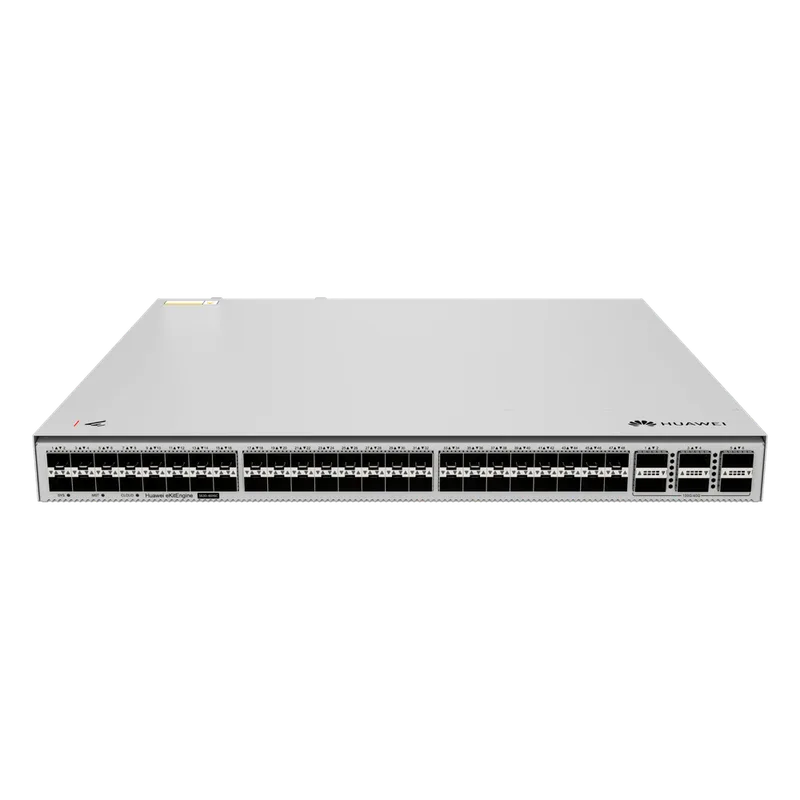 Switch Core eKitEngine / 48 Puertos (10G) SFP+ / 6 Puertos (100G) QSFP28 / Capa 3 / Switching 2,160 Gbps / Forwarding 1,607 Mpps / iStack / Gestión Cloud / Libre de Licenciamiento HUAWEI S630-48X6C