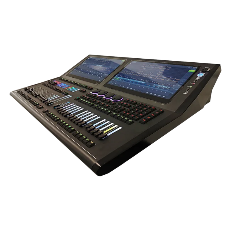 CONSOLA TOUCH SCREEN 2 PANTALLAS 15.6" | DMX 6144CH PARA LIGTHING EPCOM PROAUDIO EPLT5S