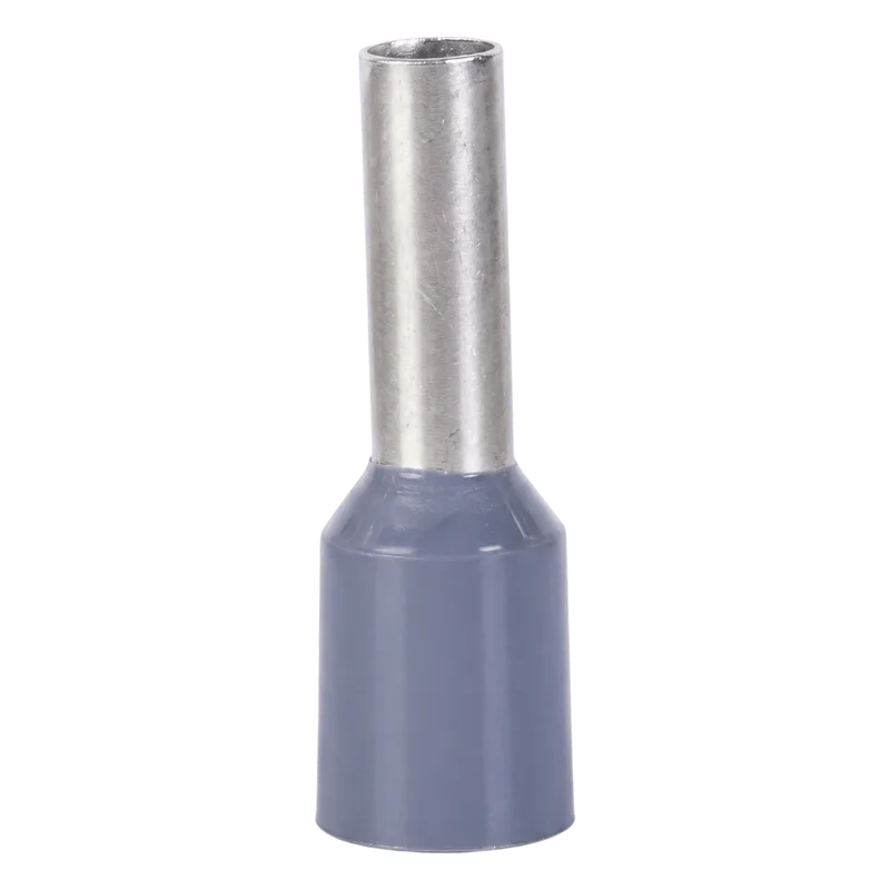 Conector Ferrule | 20AWG | Conductor Latón Estañado | Aislamiento PVC Gris | 25 Piezas por Bolsa EPCOM POWERLINE E7508