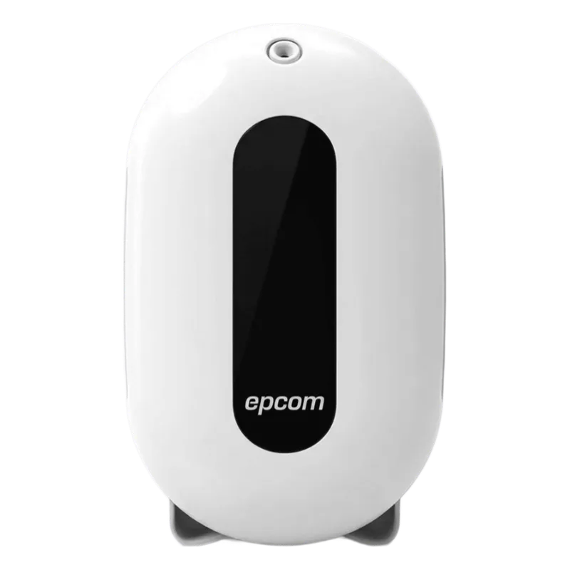 Difusor de Aromas Profesional / 120 ml / Cobertura 50 m² / Atomización Sin Agua / Control por App / Luz LED 7 Colores / Color Blanco EPCOM VF130R