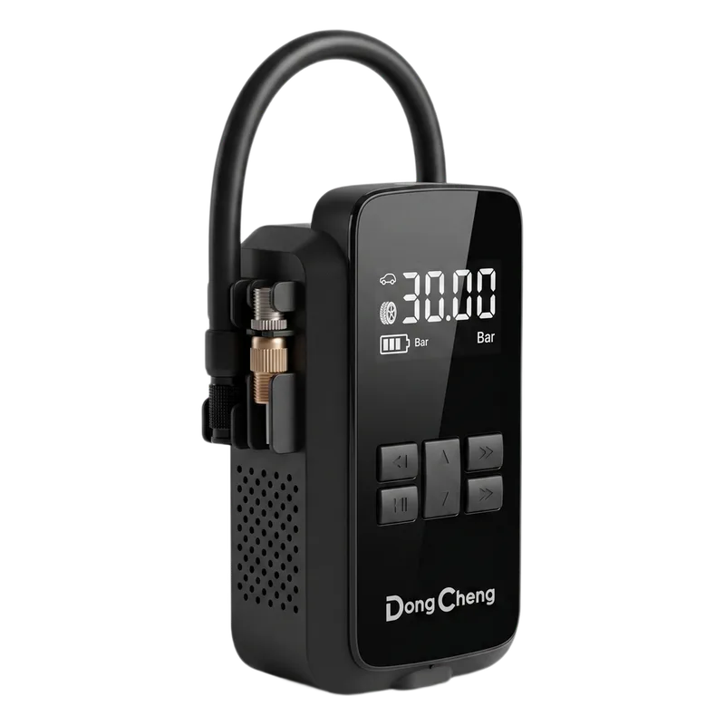 Inflador portátil inalámbrico con batería integrada de 7,4 V/2,0 Ah DONGCHENG DCQ-E021-50ED