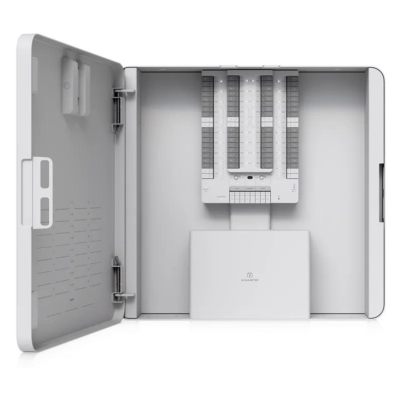Kit Alarm Hub UniFi Protect / Integración de Alarmas Cableadas / 32 Zonas / Gestión desde UniFi Protect / PoE++ / Respaldo por Batería UBIQUITI UP-ALARMHUB-KIT