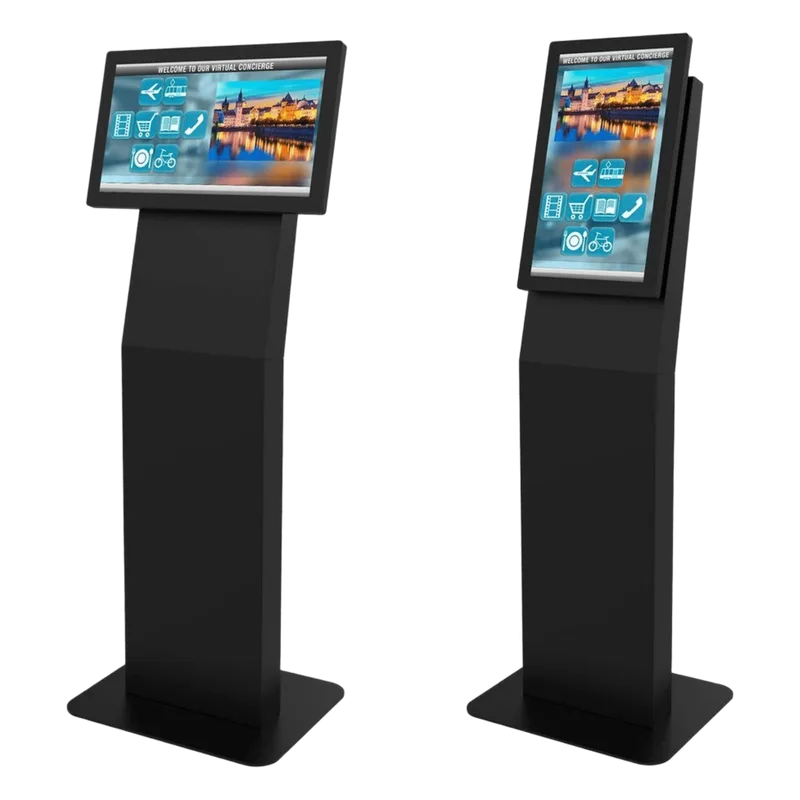 Montaje tipo Kiosko Para Pantallas Indoor Peerless-AV / Base Rectangular / Puertas con Seguridad / Gestión Interna de Cables / Compatible con formato VESA 100x100 a 200x200 (pantalla no incluida) KIP522