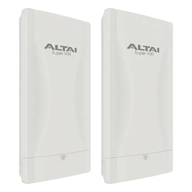Kit de 2 Unidades del Punto de Acceso WiFi 6 con Antena Sectorial de 80° de Apertura, Cobertura de Hasta 600 m, MIMO 2x2, Doble Banda, Hasta 574 Mbps en 2.4 GHz y Hasta 2402 Mbps en 5 GHz, Administración en Nube Gratis con INSIGHTS ALTAI TECHNOLOGIES KIT2-C260S
